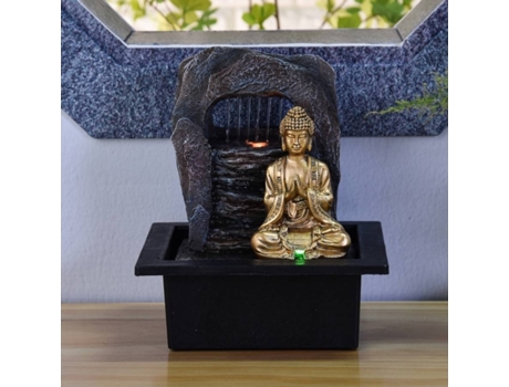 Fonte de Água ZEN'LIGHT Dao (Preto - 21x17x25 cm - Resina)