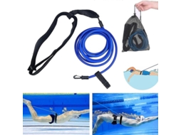 Cinta De Entrenamiento De Natación Ajustable Com Correia Elástica Para Piscina Ideal Para Resistencia E Treinamento Profissional