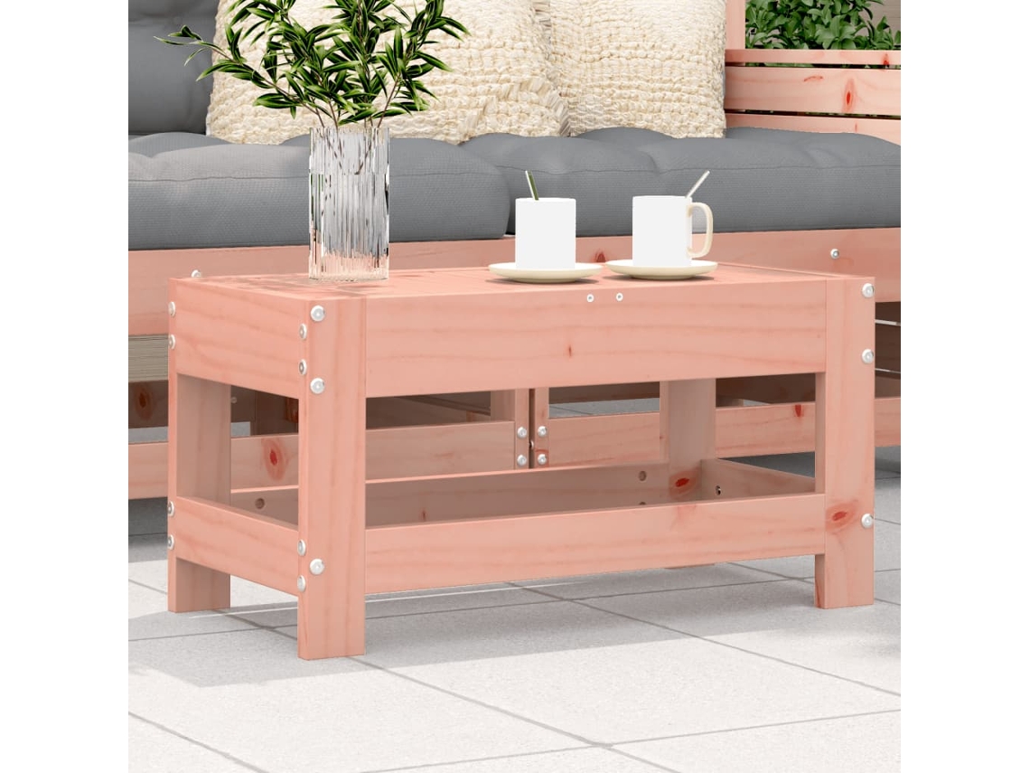 Vidaxl Apoio De Pés P/ Jardim 62x30x32 Cm Madeira De Douglas Maciça
