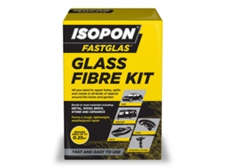 Kit Resina Poliéster + Fibra Fastglas 250 Ml/0,25 M2
