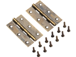 2 Dobradiças Decorativas Para Móveis, Armários, Gavetas E Portas, Em Bronze Antigo, Para Caixas De Joias, 50x28mm