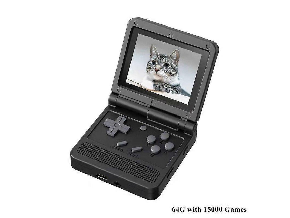 V90 3.0 Polegadas Tela Ips Console De Jogos De Código Aberto 64 Gb Mini Bolso Retro Console De Videogame Portátil Caixa De Jogos Ly Ebike