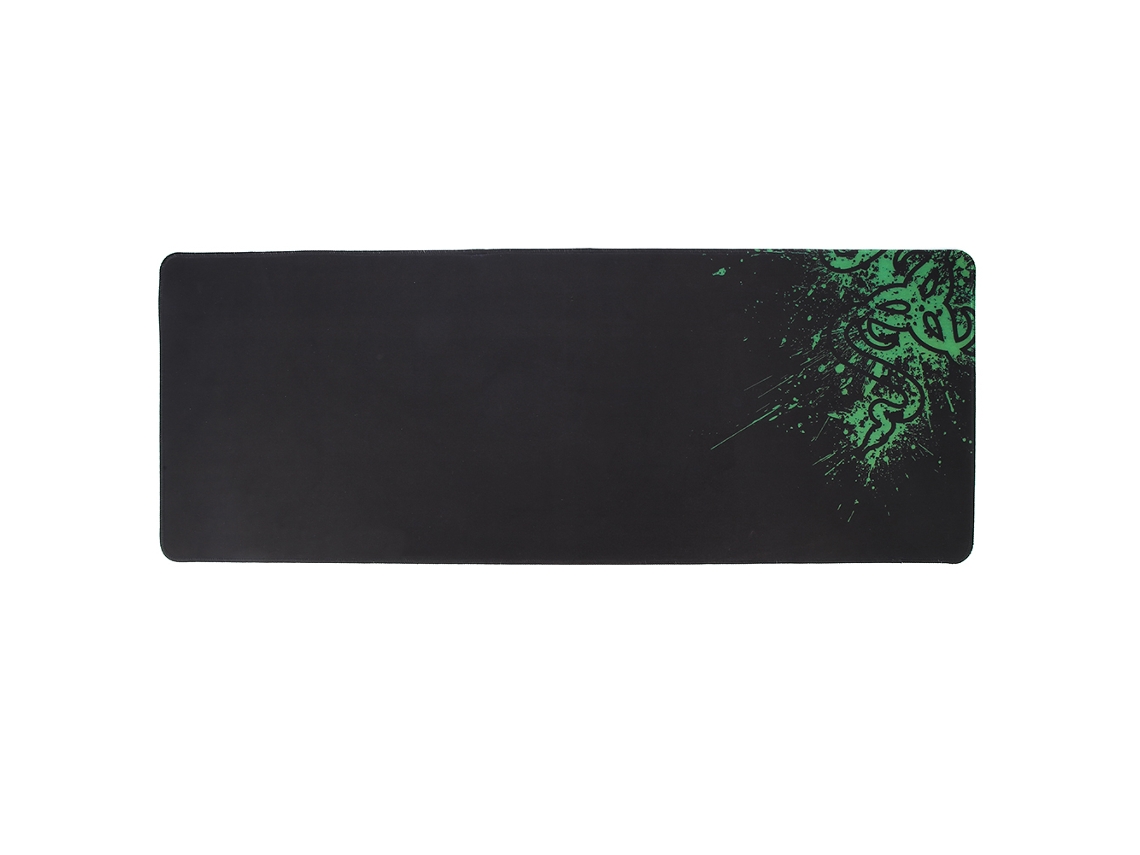 Mouse Pad Grande Com Bordas Tecidas 2mm De Espessura Preto 300*800mm Mouse Pad Grande