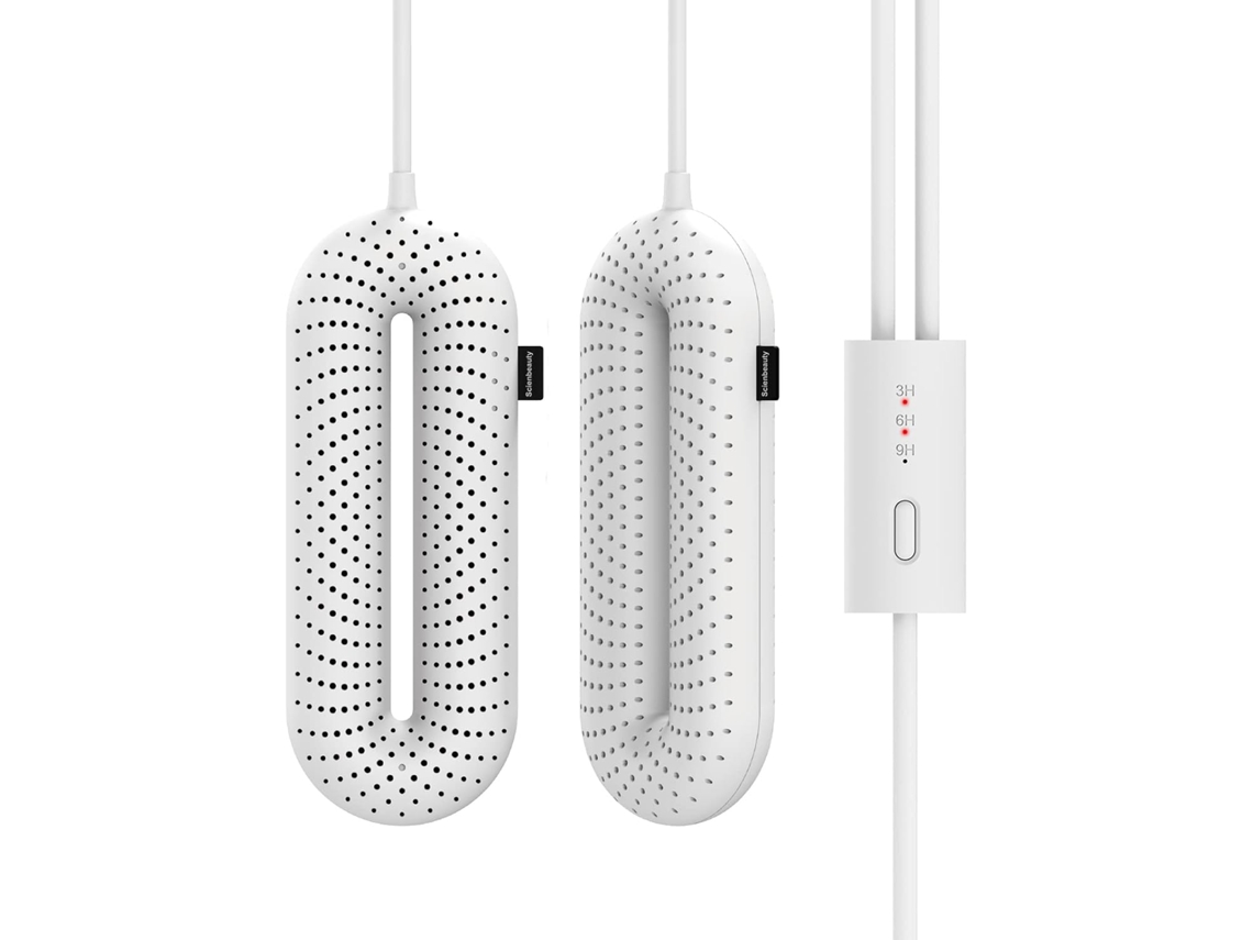 Secador De Sapatos Portátil Com 3 Modos E Temporizador Para Viagens De Inverno, Design Dobrável Para Secagem Rápida De Calçados, Plugue Europeu