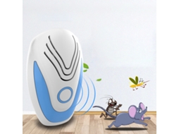 Primerox Repelente Ultrassônico de Ratos de Alta Potência, para Casa, Azul, Plug Us