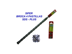 Broca Sifer Sds Plus 18x200 Mm 4 Almofadas