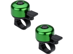 Campainha em Alumínio Verde para Bicicleta AQUAFORGE