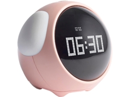 Despertador Digital Led Com Duas Expressões De Alarme, Brilho Ajustável, Modo De Luz Noturna Inteligente, Ideal Para