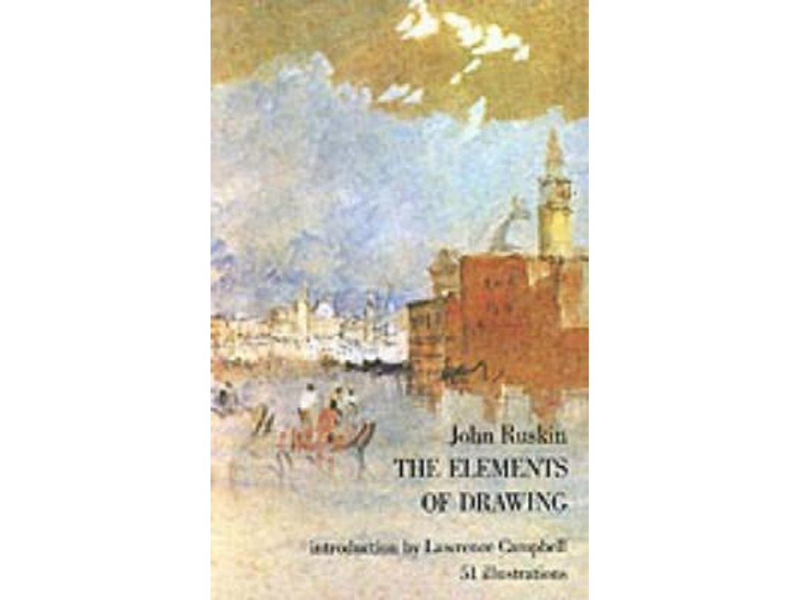 Livro The Elements of Drawing de John Ruskin (Inglês)