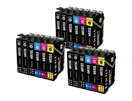 Cartuchos De Tinta Epson 603 603xl Compatíveis Para Impressora Epson Expression Home Xp 3100 Xp 3105 Xp 4100 Xp 4105 Xp 2100 Xp 2105 Eejetech