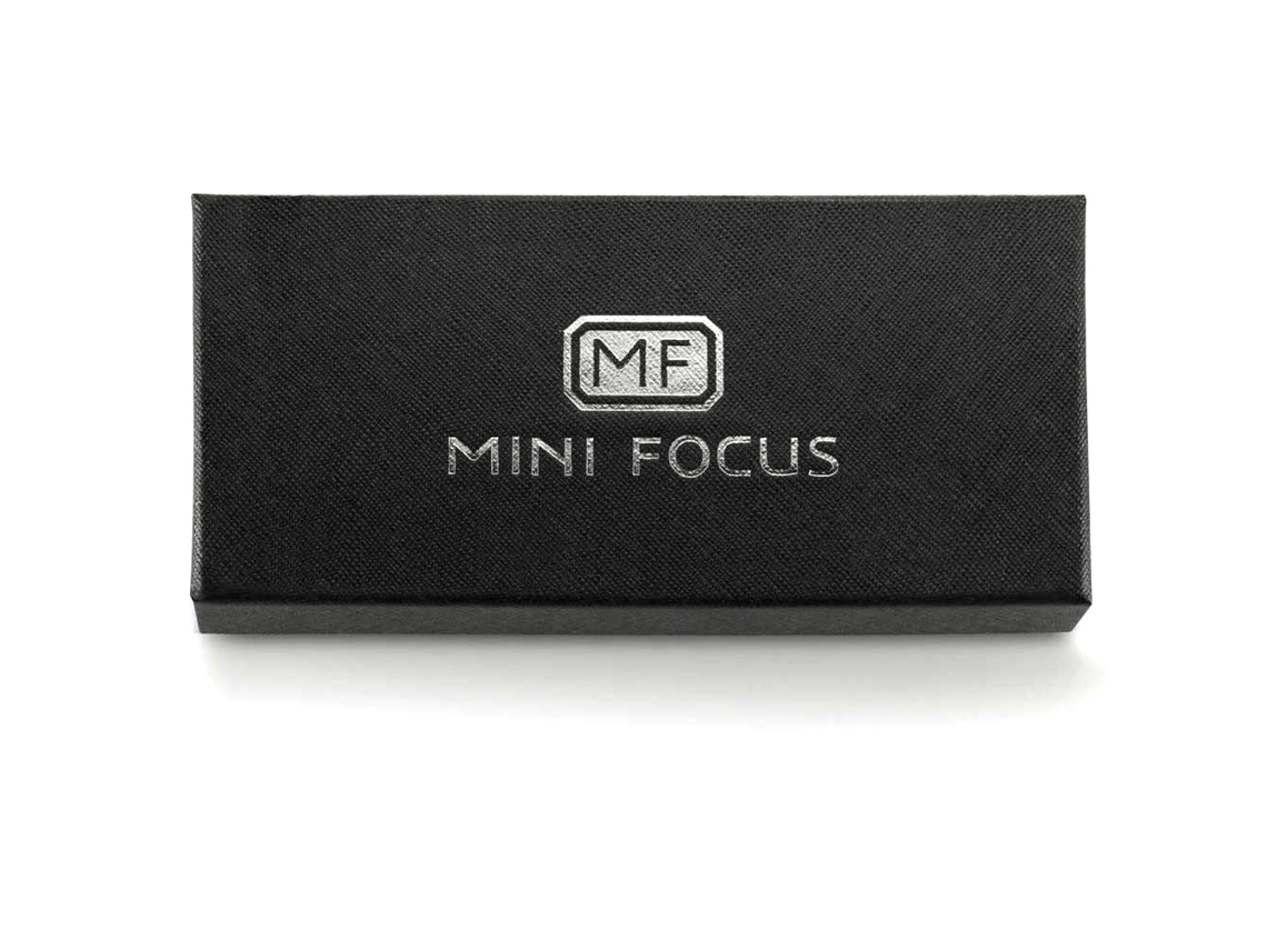 Caixa De Embalagem Para Relógios Masculinos Mini Focus Preto