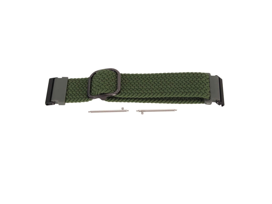 Cinto De Relógio De Nylon Ajustável Para Suunto7 Esportivo Respirável Verde Od