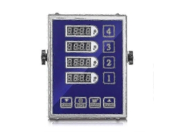 4 Canais Cozinha Timer, Alarme Forte, Aço Inox, À Prova D'água