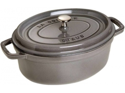 Caçarola STAUB (Cinzento - Ferro Fundido - 33 cm)