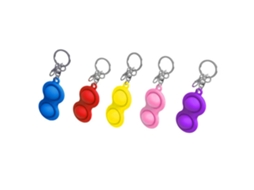 Mali 5pcs Brinquedos Sensory Anti Stress Chaveiro para Crianças Adultos