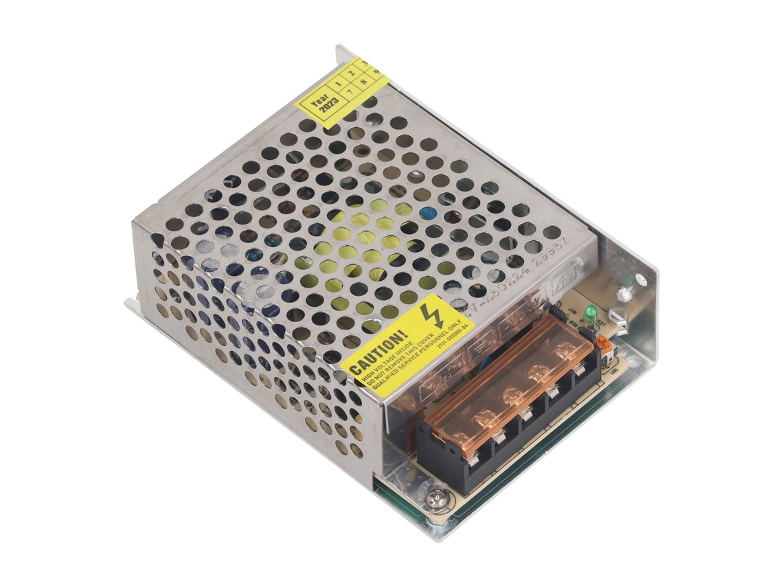 Regulador de Potência Conversor 110-220V para 12V 5A 60W para Projetos de LED, Computador e Vigilância