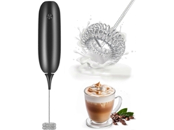 Batedor De Leite Portátil A Bateria, Espumador E Mini Misturador Bebidas, Café, Elétrico Para Latte Cappuccino.