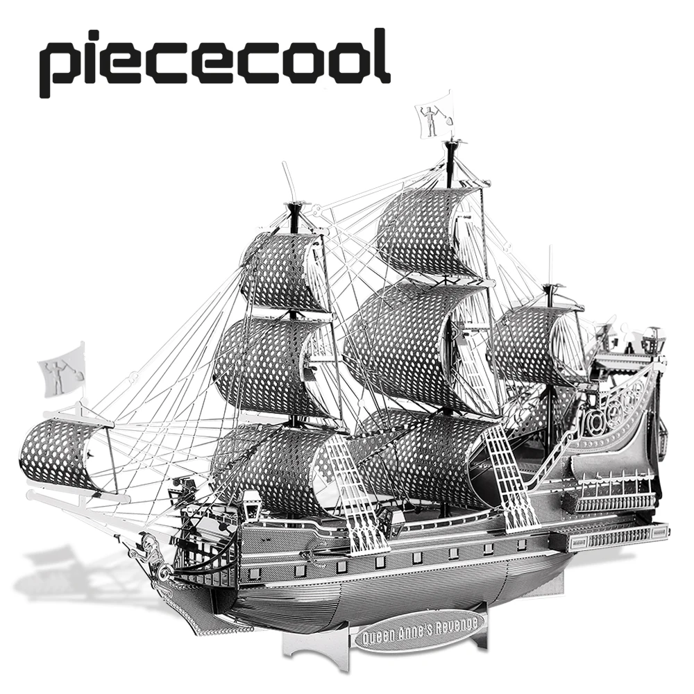 Conjunto De Montagem De Quebra-cabeça 3d Em Metal - Brinquedo Quebra-cabeça, Presente De Natal E Aniversário