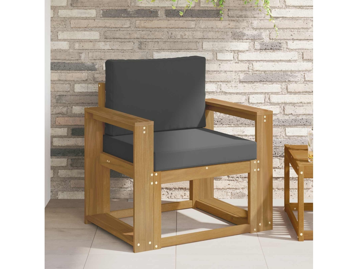 Vidaxl 2 Peça Conjunto De Sofás Para Exterior Poliéster