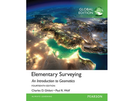 Livro elementary surveying, global edition de charles ghilani,paul wolf (inglês)