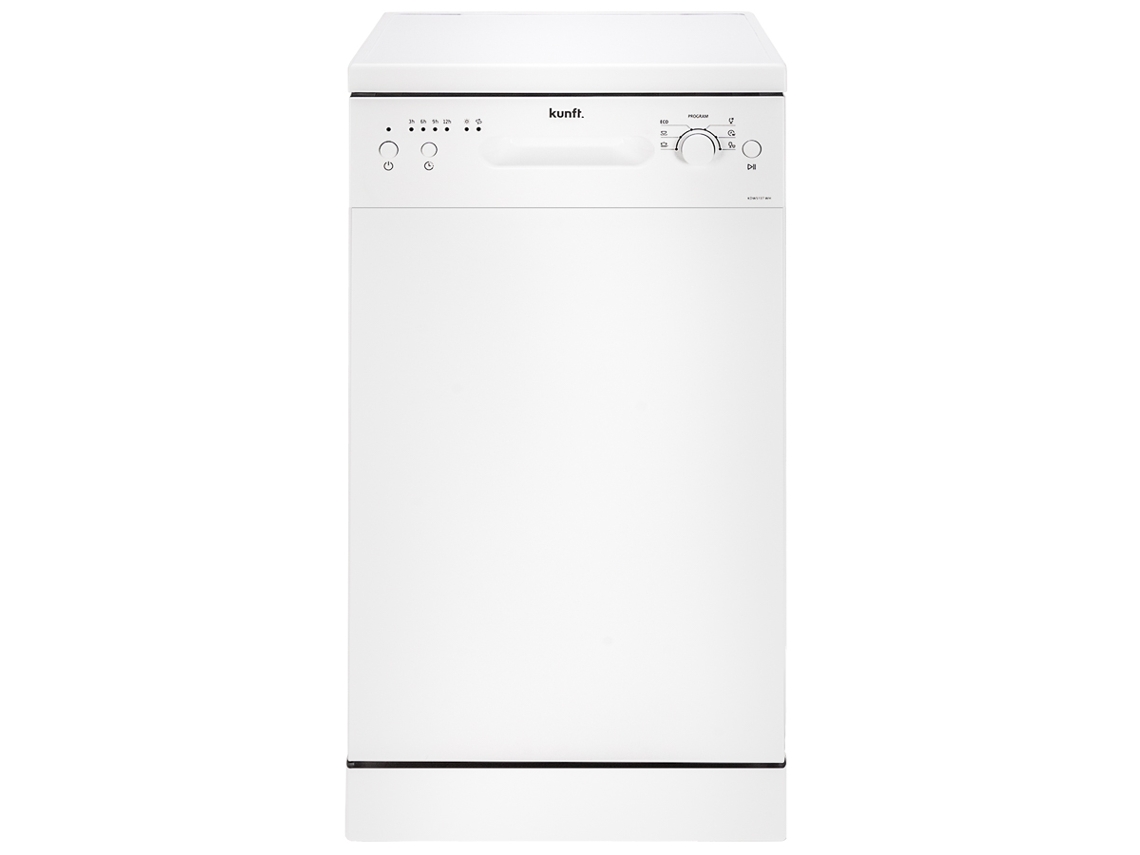 Máquina de Lavar Loiça KUNFT KDW5137 (9 Conjuntos - 44.8 cm - Branco)