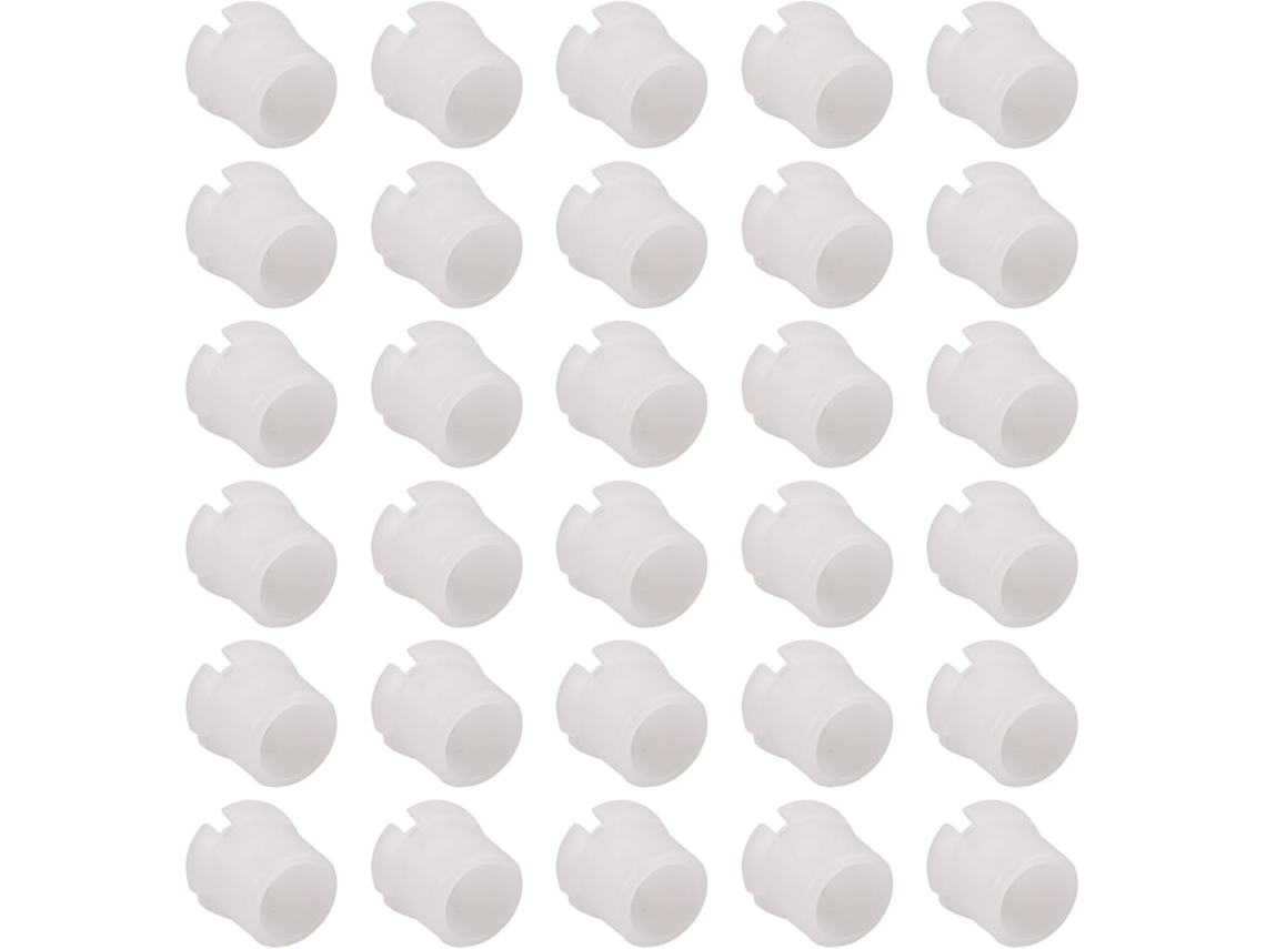 Protetores De Piso Para Pés De Cadeira Em Plástico Transparente, 22 Mm (120 Unidades)