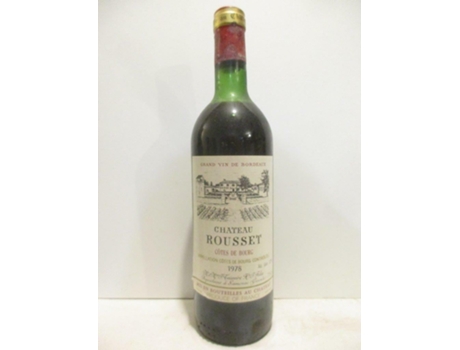 Vinho Tinto CHÂTEAU ROUSSET 1978 (75 cl - 1 unidade)