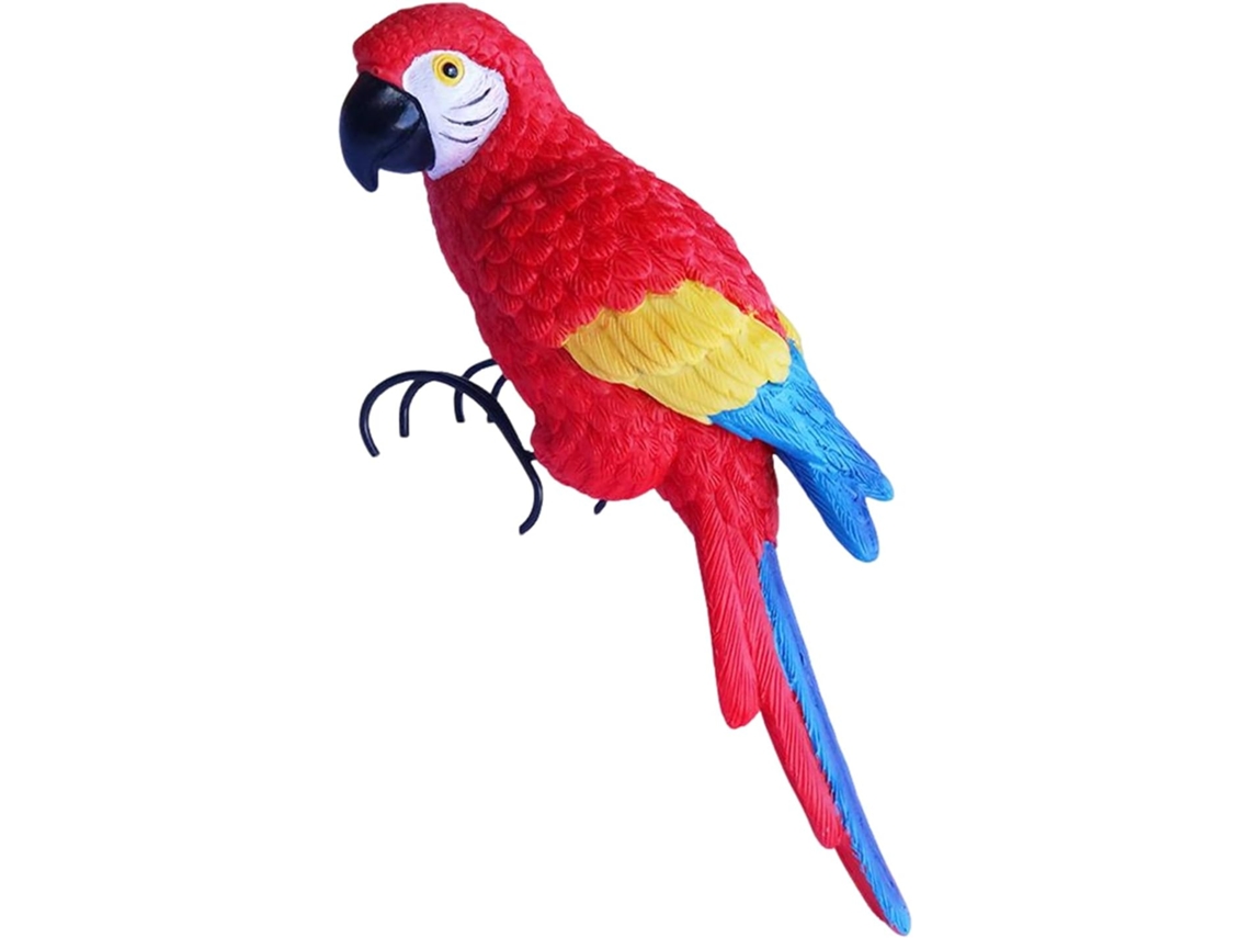 Estátuas de Pássaros Figuras de Pássaros em Resina para Uso Interno, Decoração de Casa, Decoração para Quintal, Pátio CHABERLU