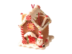 Pingente Pequeno De Natal Em Cerâmica Macia E Luminosa, Decoração Natalina Para Casa, Multicolorido. Hengjian