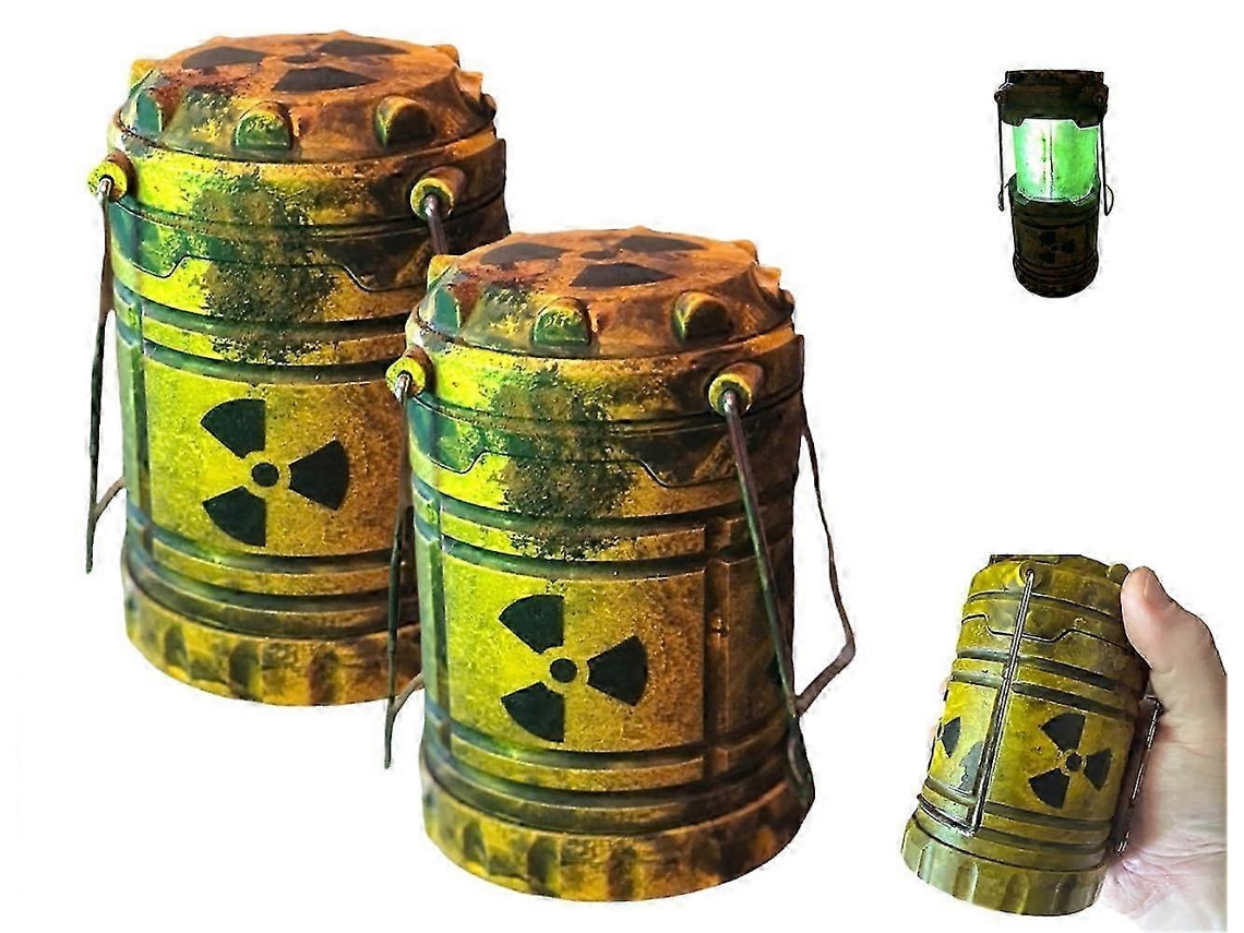 Luminária Compacta Para Áreas Externas Inspirada Em Um Reator Nuclear, Lanterna Portátil Para Acampamento, Luz Dobrável Para Acampamento Olysi Shop