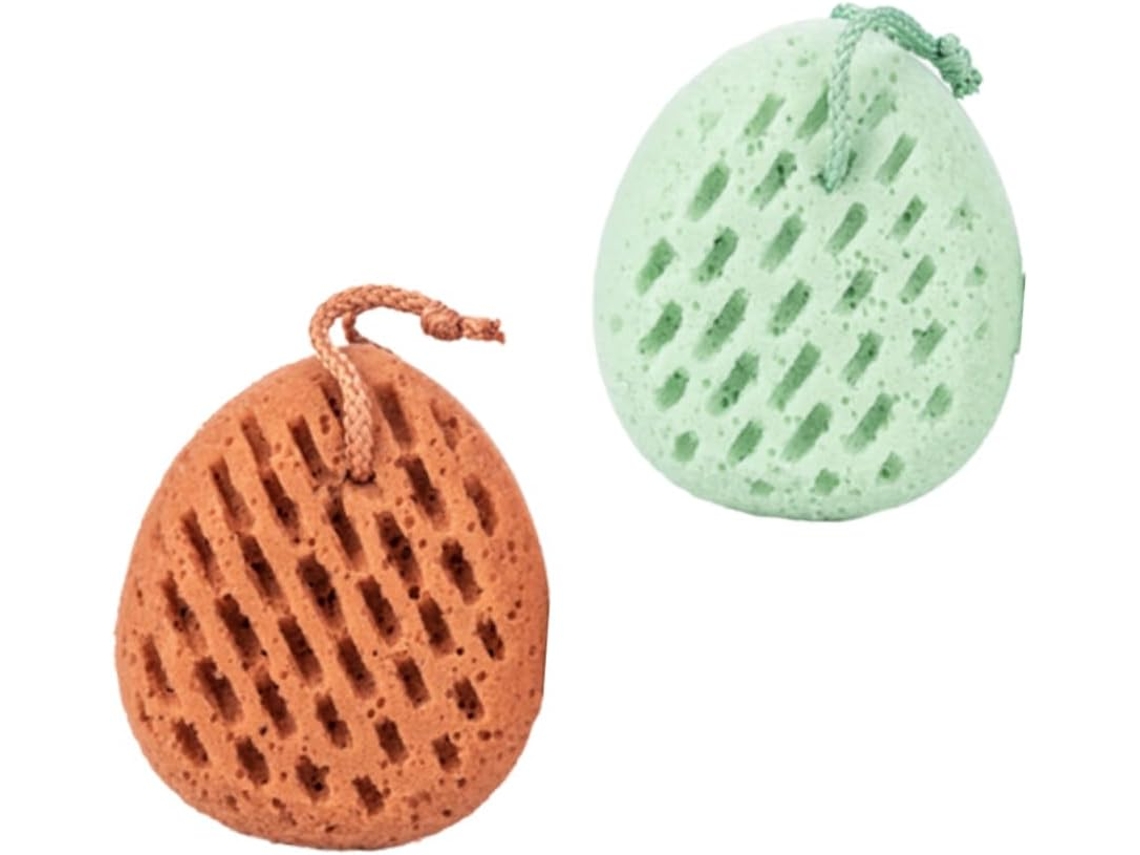 Conjunto De 2 Toalhas Esfoliantes, Escovas De Esponja E Escova Para O Corpo Costas, Ferramenta De Esfoliação Para