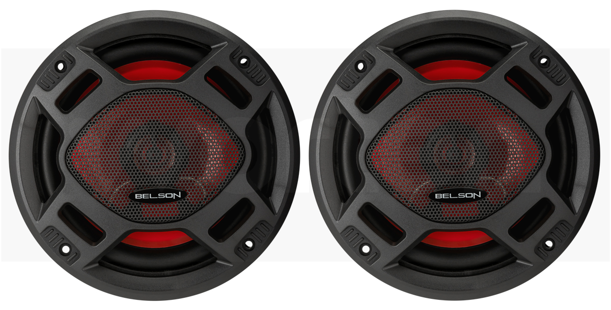 Colunas Auto BELSON BSS-625FB (17 cm - 200 W)