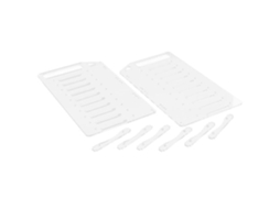 HURRISE Yjy10F Suporte de Rack de Disco Rígido de 3 5 Polegadas Acrílico Transparente Diy