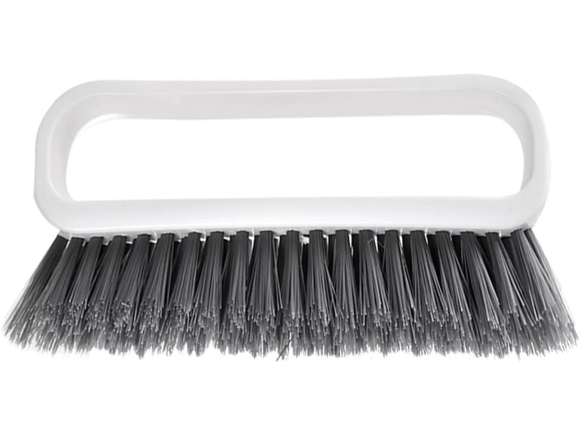 Escova De Limpeza Multifuncional Branca Em Nylon E Pp Para