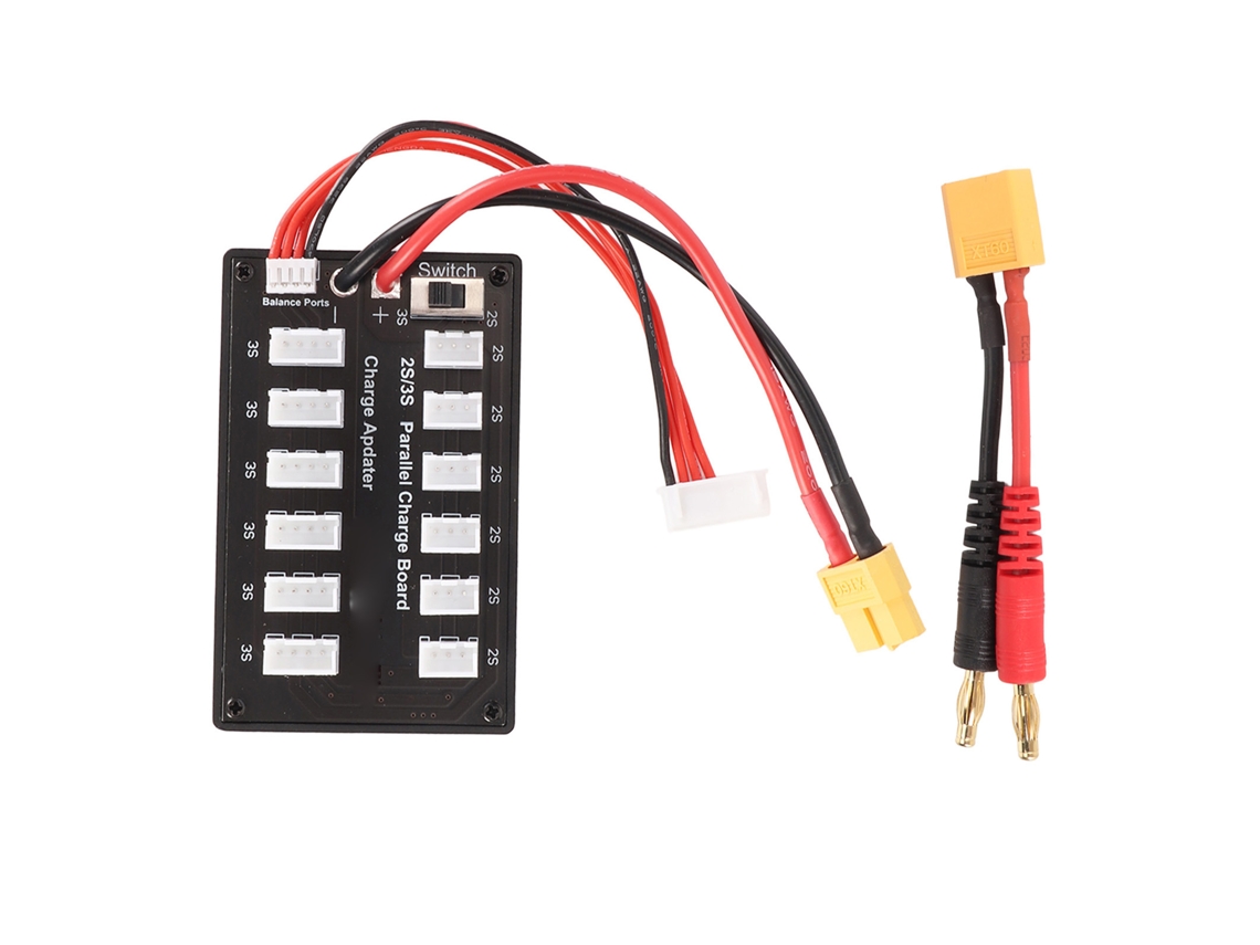 Placa De Carregamento Paralelo Lipo 7.4v 2s 3s