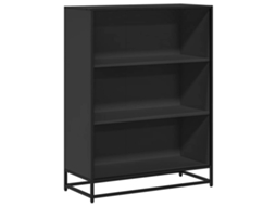 Estante 80,5x35x107,5 Cm Derivados de Madeira Preto MAISON EXCLUSIVE