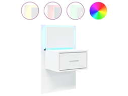 Mesa de Cabeceira de Parede com Luzes Led Branco MAISON EXCLUSIVE