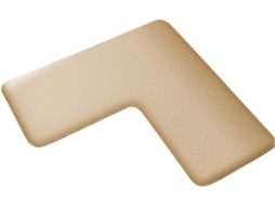 Tapete De Banheiro Grosso E Absorvente Em Formato De L - Capacho Para Entrada (bege, 120 X 120 X 45 Cm)