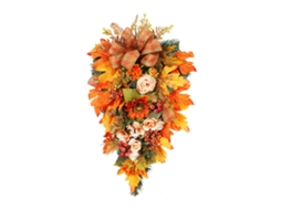 Decoração Outono Laxiscreed Com Flores Artificiais De Peónia E Girassol Para Ambientes Sofisticados