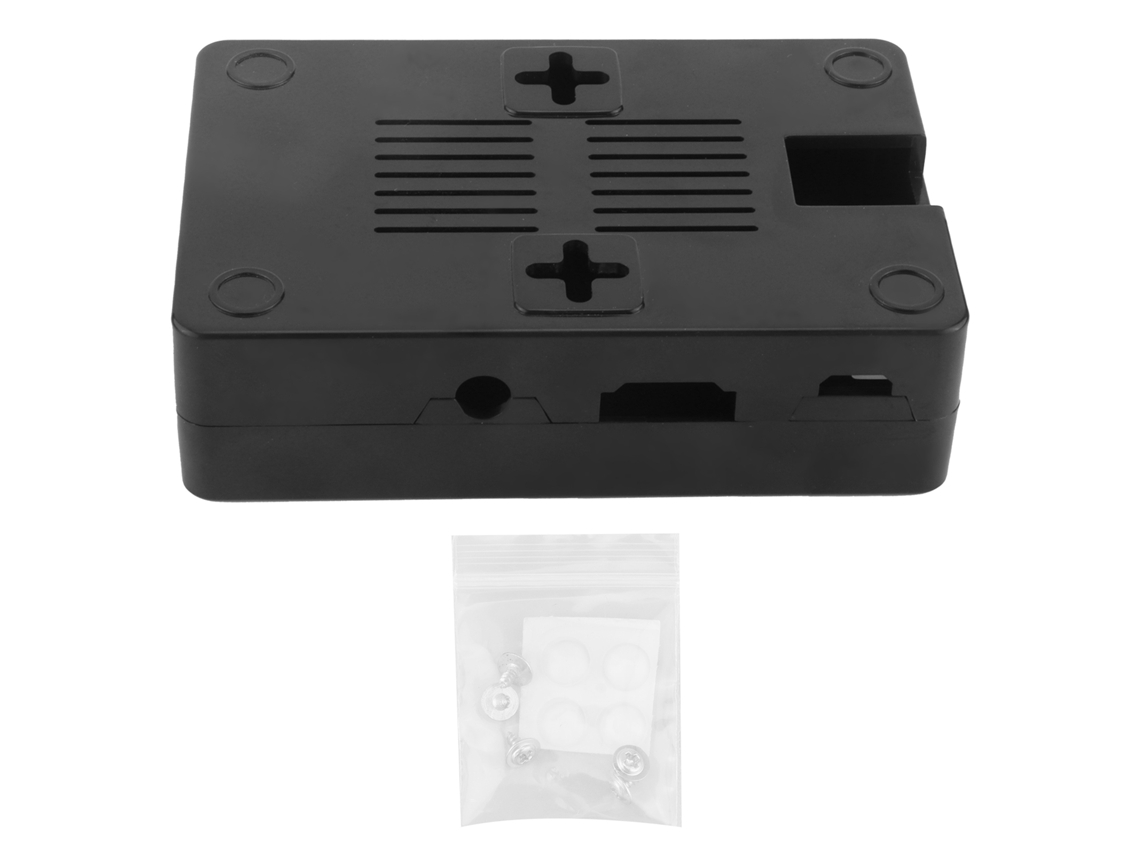 Capa Protetora Abs para Raspberry Pi 3b 3b Enclosure Caixa de Placa Única Preta