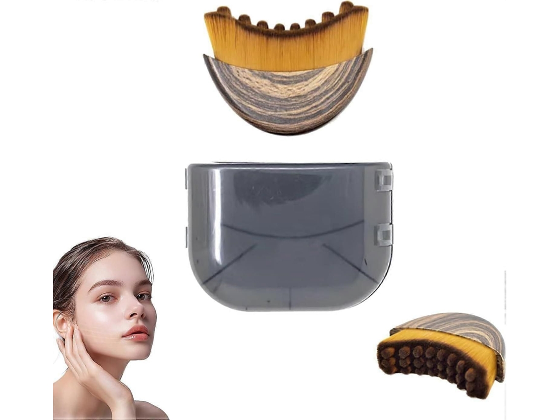 Escova Facial de Drenagem Linfática, Modelo Mais Recente 2025, para Escovação a Seco e Massagem com Contorn Os. GOKOCO