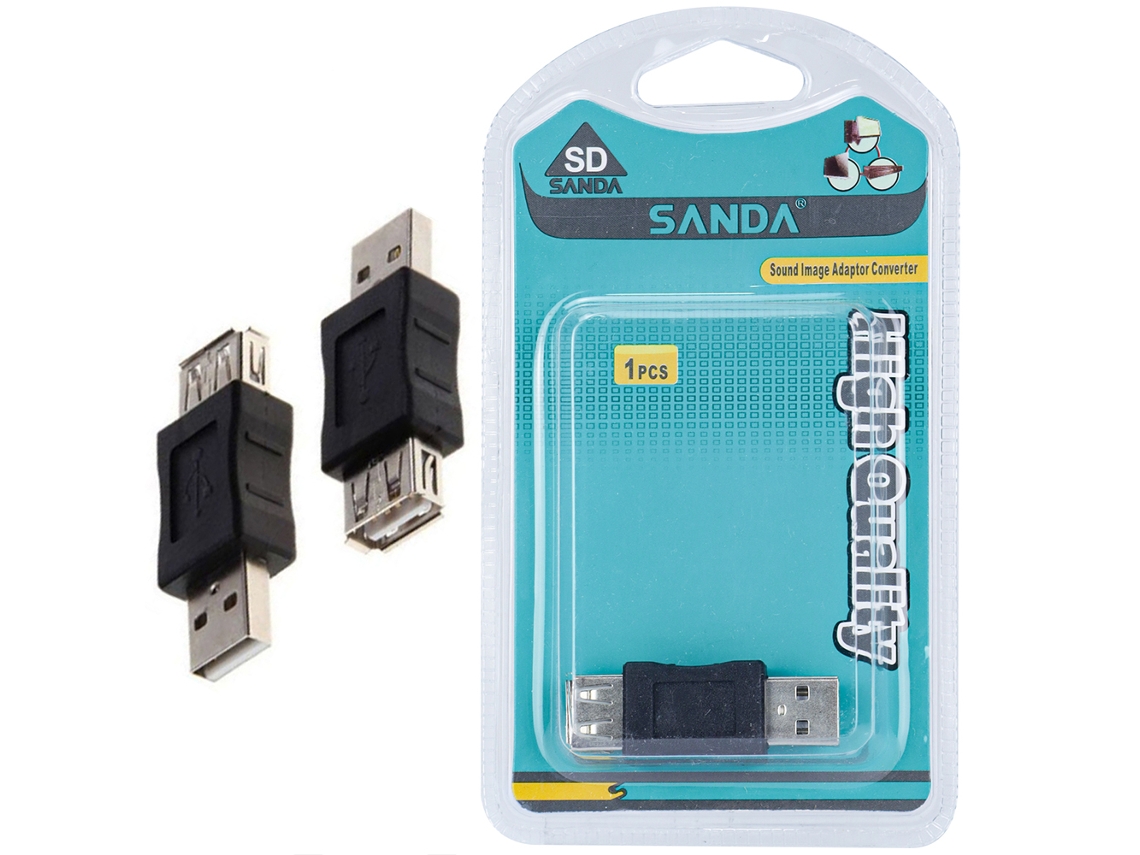 Adaptador Usb 2.0 F Para M Sanda Sd-8001 (Preto)