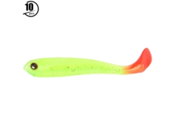 Soft Bait Lure (curly Tail Bionic 3d Eye Fish Lure) 10pcs 7.5cm/3.4g Fish-shaped Fishing Bait 2 Packs Silicone Artificial Bait