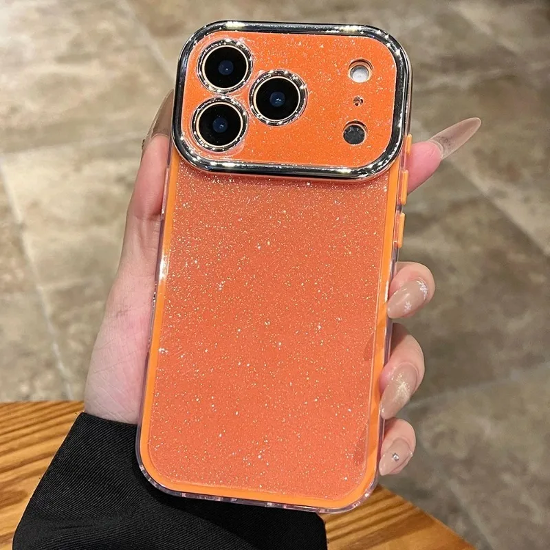 Capa Para Celular (orange 17pro), Resistente A Impactos, Em Cores Vibrantes E Com Acabamento Brilhante E Macio.