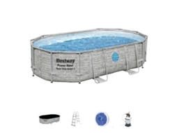 Conjunto Piscina Tubular BESTWAY 56946 (10949 L - 305x107cm)