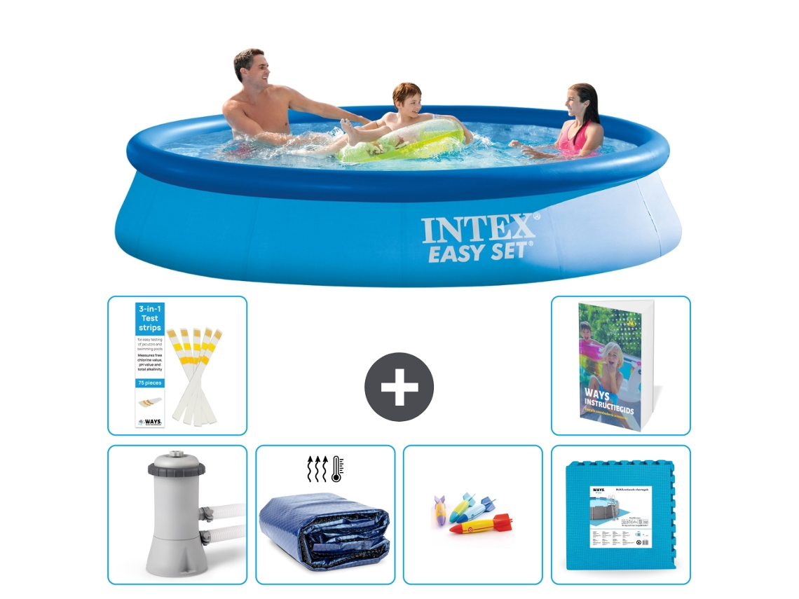 Intex Piscina Easy Set Redonda - 366x76 Cm - 7-peças S229