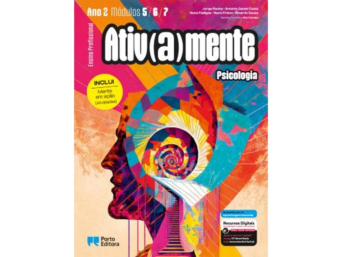 Ativ(a)mente - Psicologia - Módulos 5, 6 E 7 (ano 2) - Ensino Profissional 2026