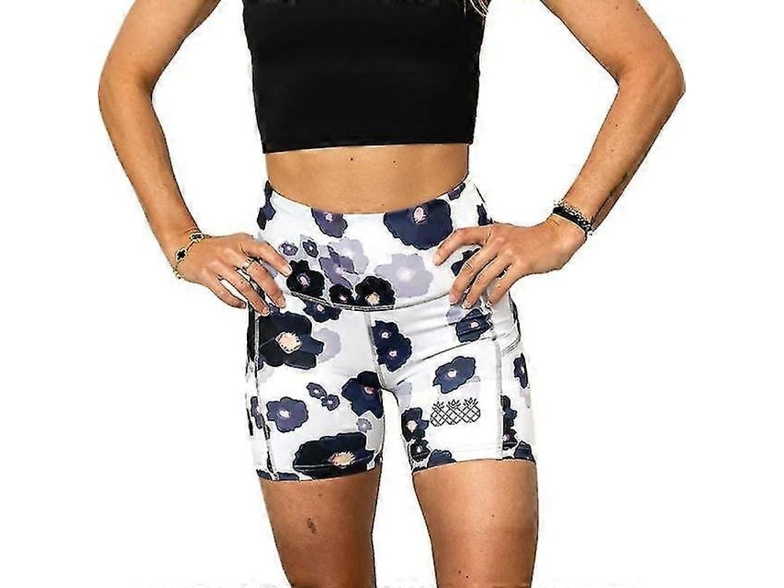 _shorts de Yoga Feminino Tres Pinas 2022 Leggings Fitness Elasticos Corrida Montanhismo