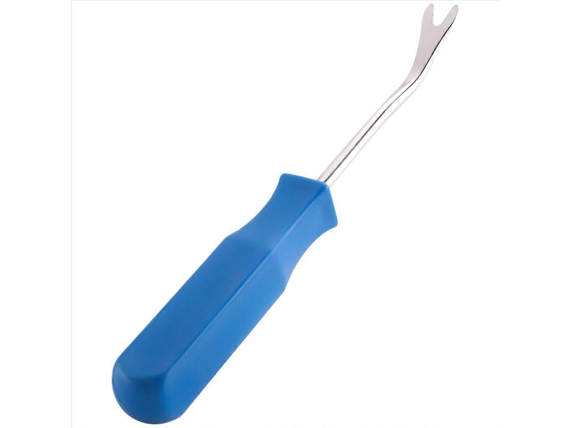 Ferramenta Para Remover Clipes De Fixação De Painéis De Acabamento Interno De Portas De Carro, 4 Polegadas, Azul