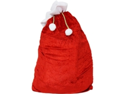 Saco de Presente Natal Red Velvet Decorações, Ergonômico, Uso Diário STELASPLEN